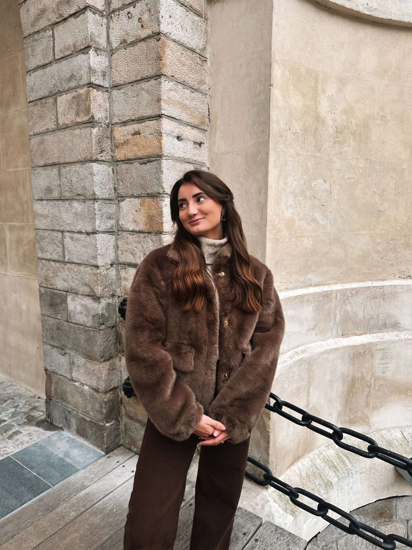 Veste Fausse Fourrure Gina