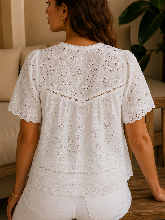 Blouse Céleste Écru