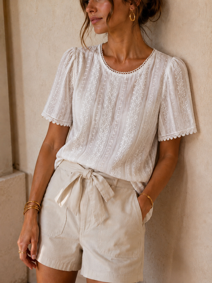 Blouse Lorelei Écru