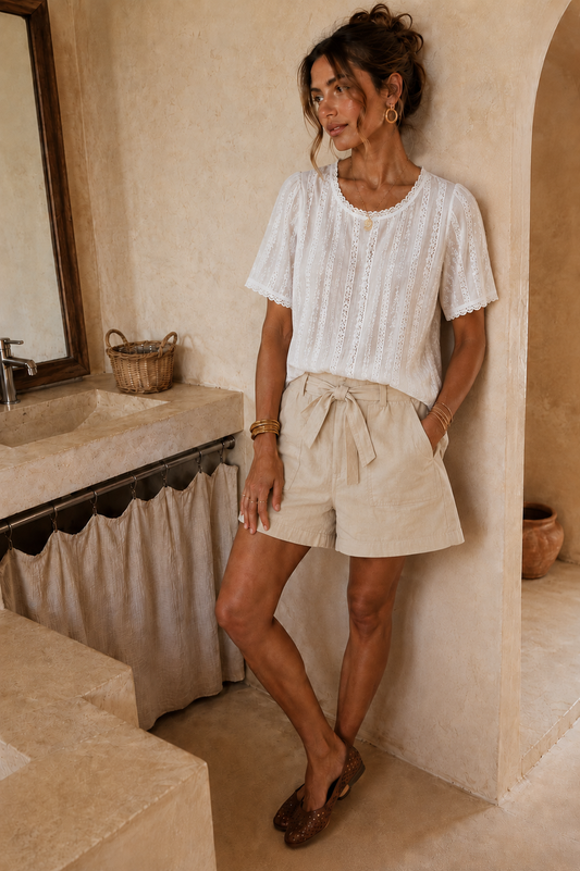 Blouse Lorelei Écru