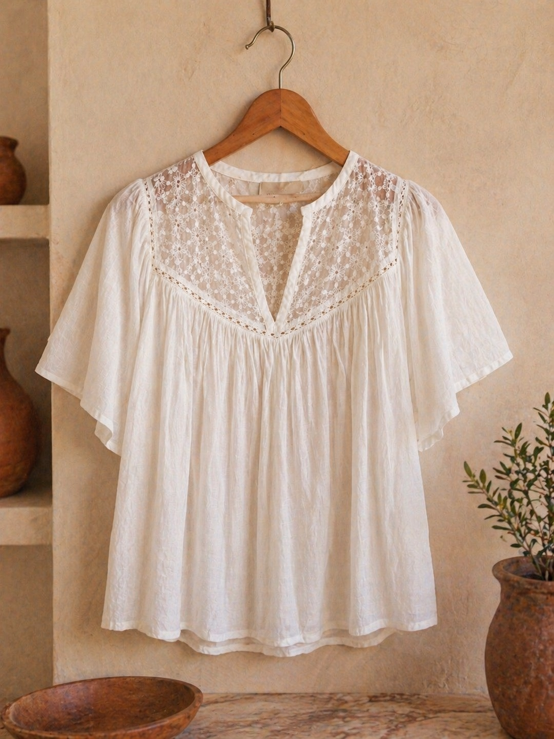 Blouse Serena Ecru Les Piplettes 