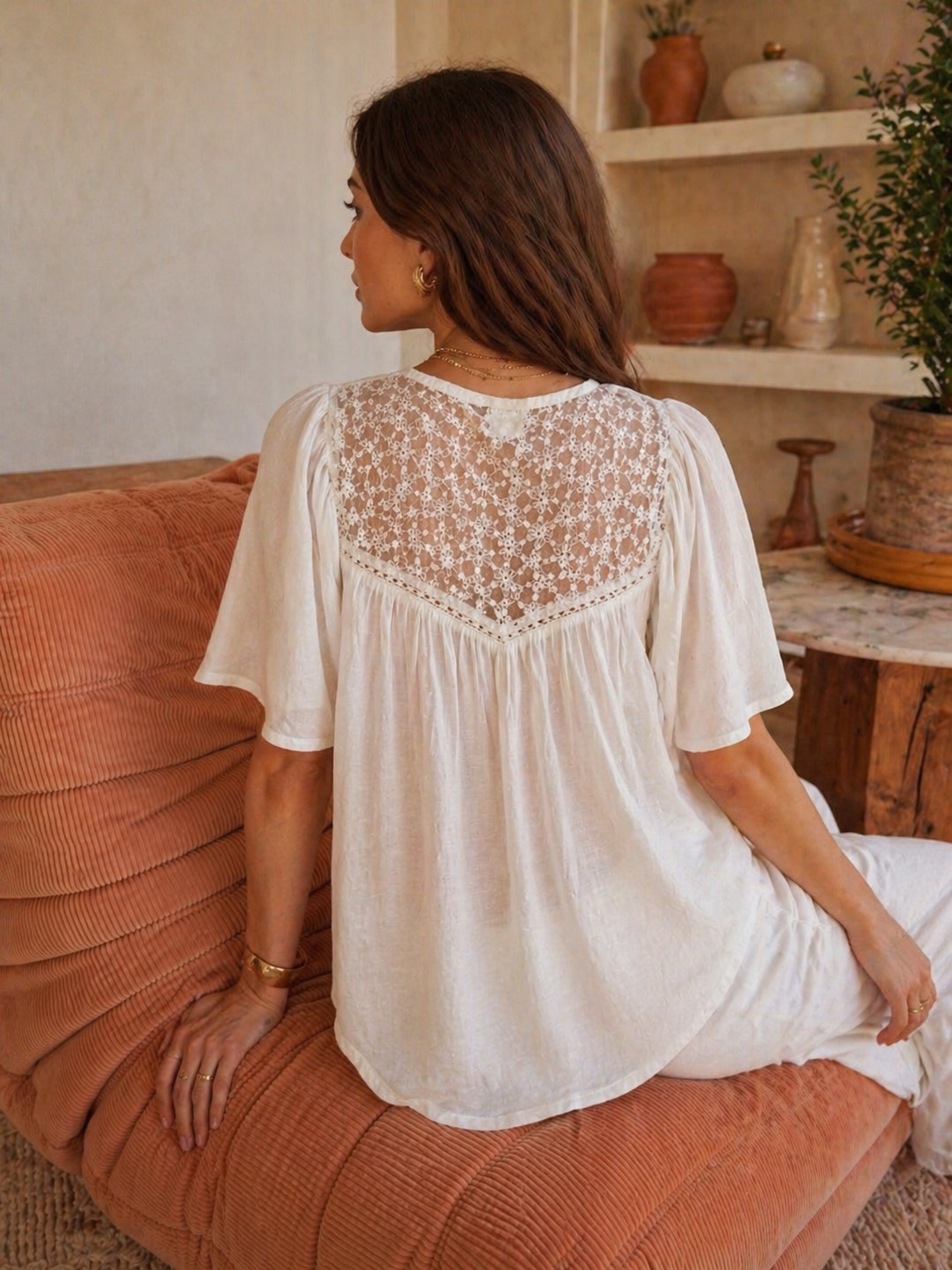 Blouse Serena Ecru Les Piplettes 