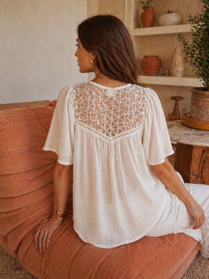 Blouse Serena Ecru Les Piplettes 