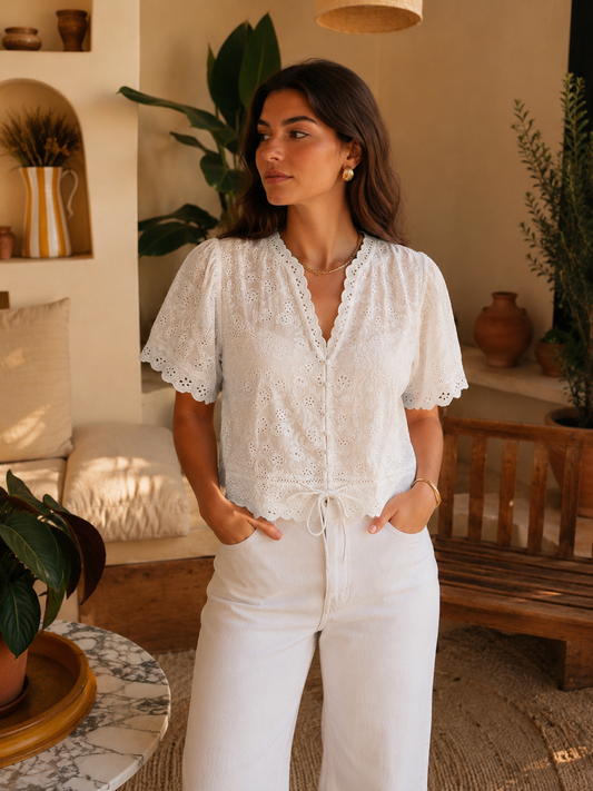Blouse Céleste Écru