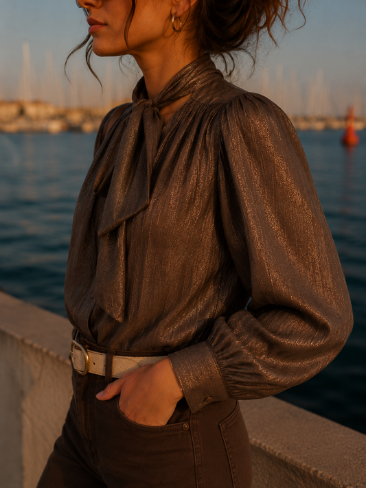 Blouse Camila Marron