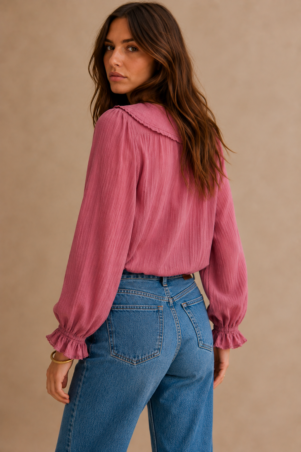 Blouse Solène Framboise