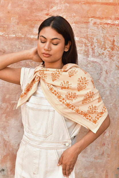 Grand Foulard Galatie Dune