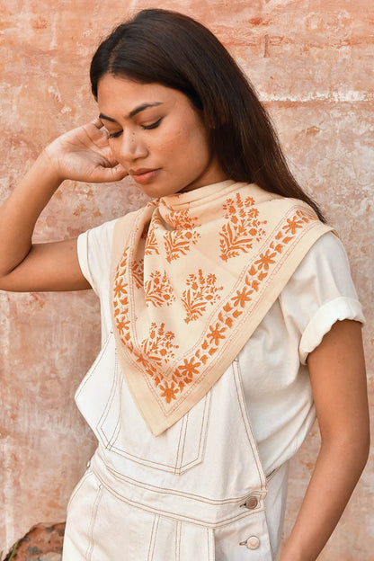 Grand Foulard Galatie Dune