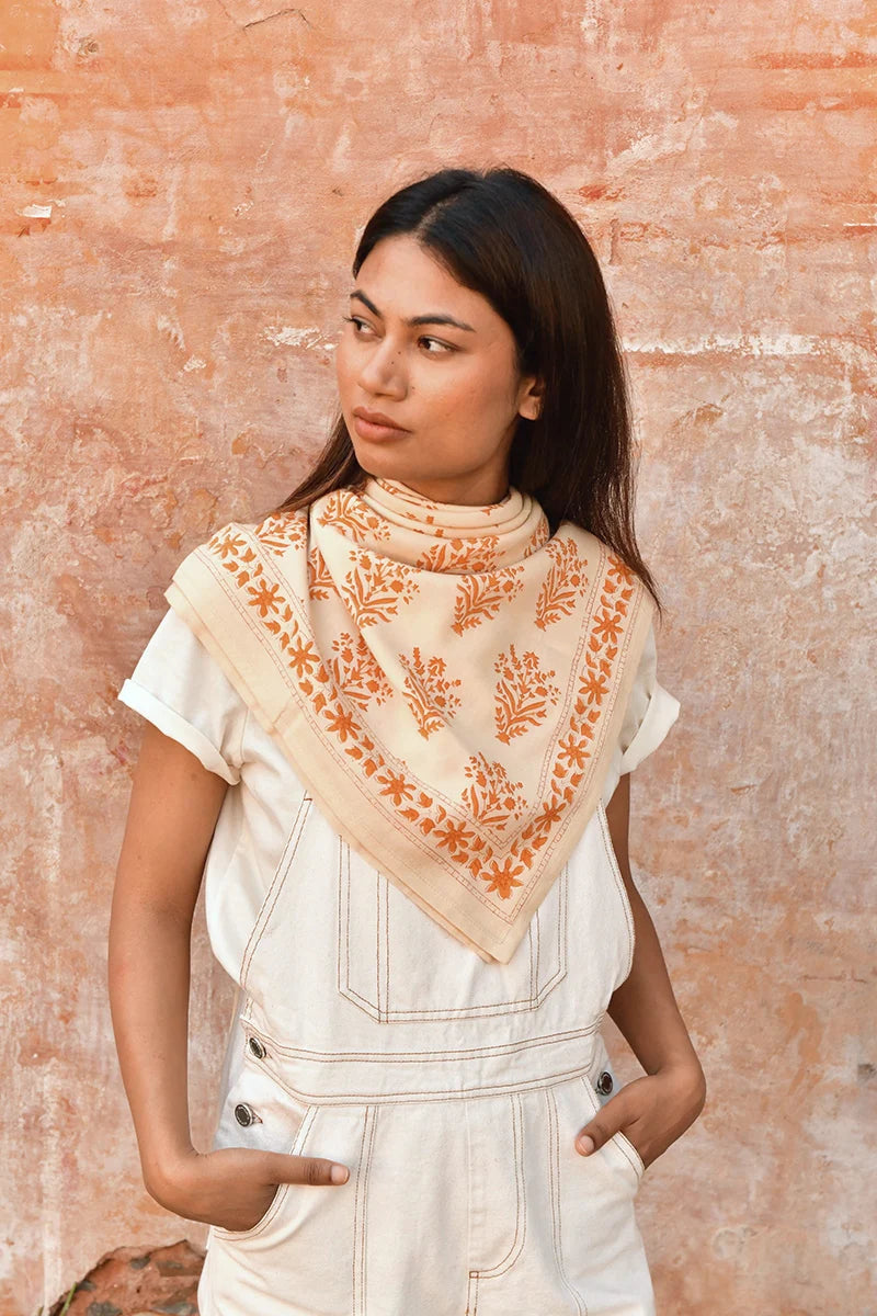 Grand Foulard Galatie Dune