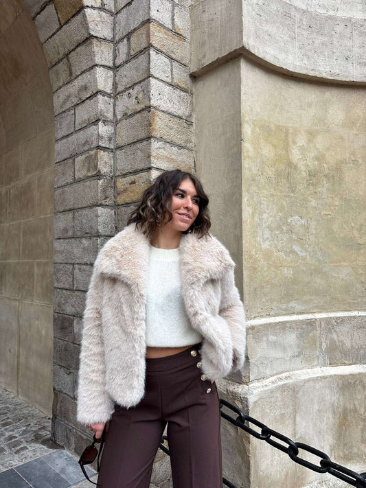 Veste Fausse Fourrure Cléa