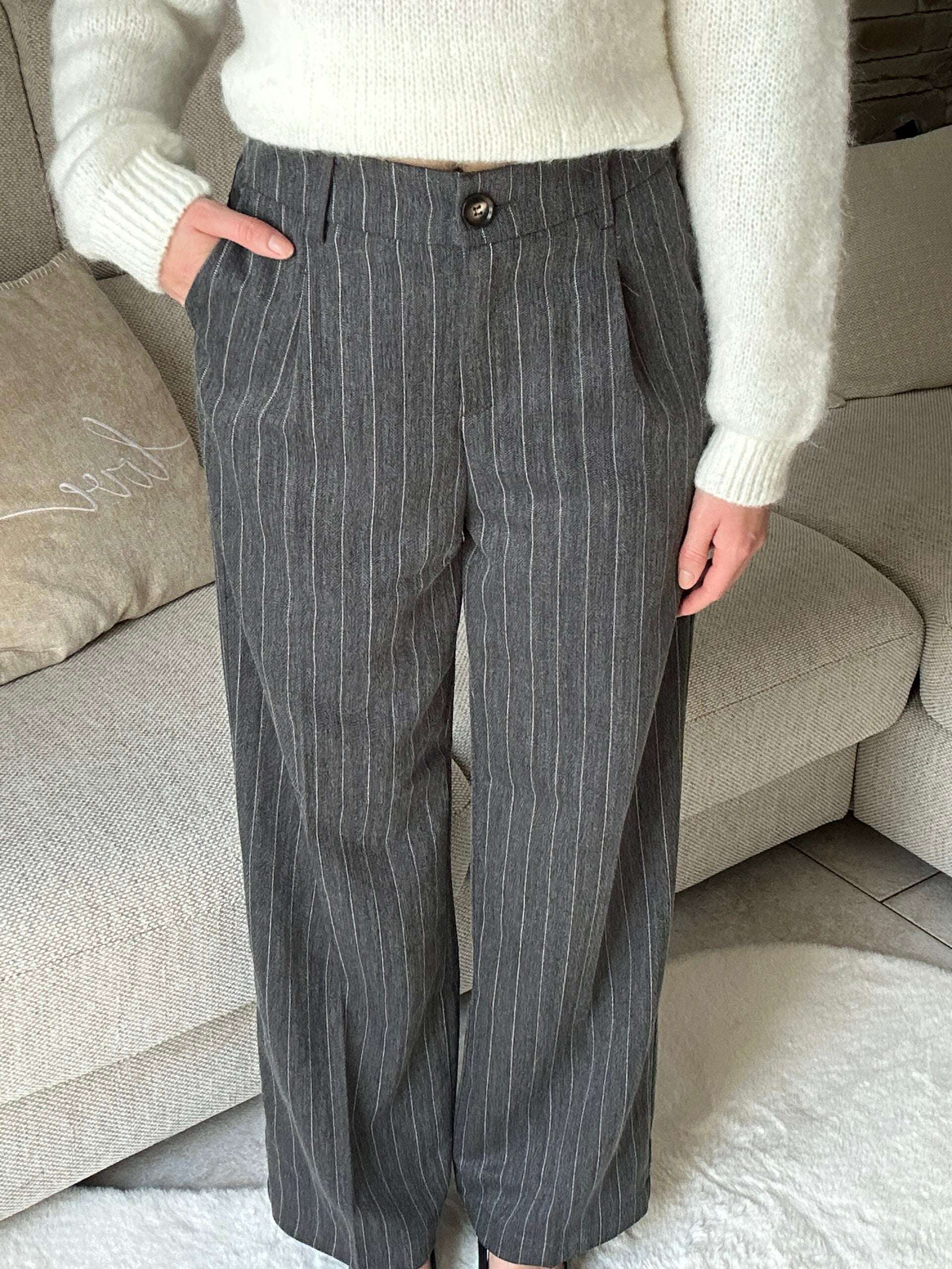 Pantalon Emilia Gris