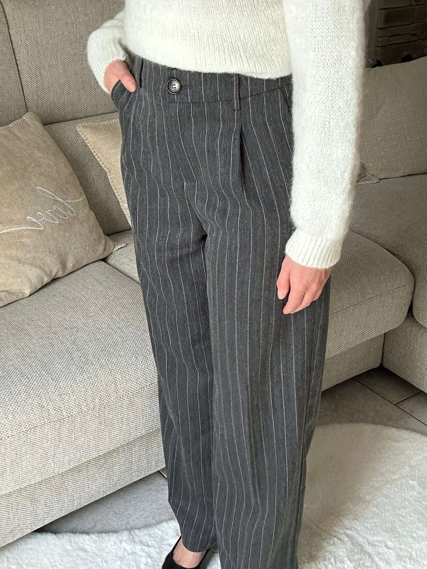 Pantalon Emilia Gris