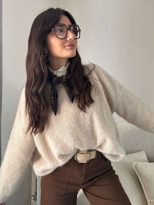 Pull Lise Beige