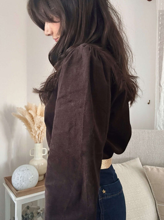 Chemise Gaspard Chocolat