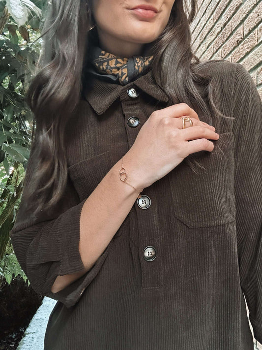 Robe Laura Chocolat