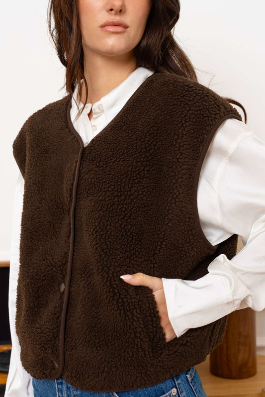Gilet Mila Café