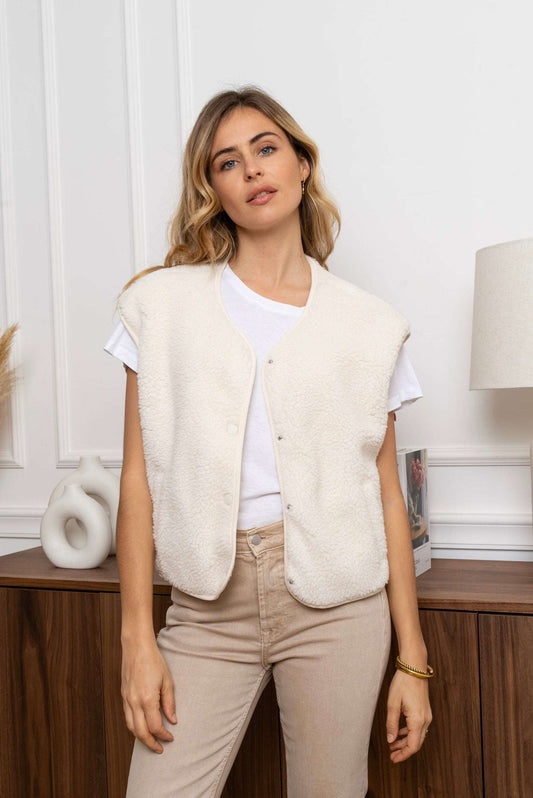 Gilet Mila Beige