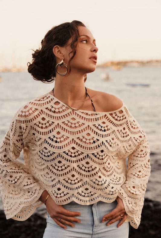 Lily Sky Blue Blouse