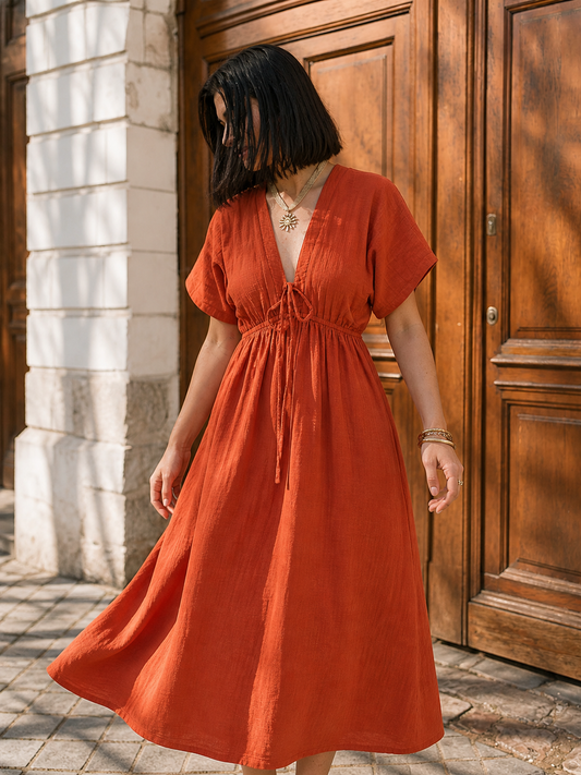 Robe-esmée-terracotta-lespiplettes