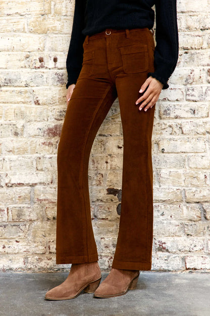 Pantalon Anatole Velours Camel