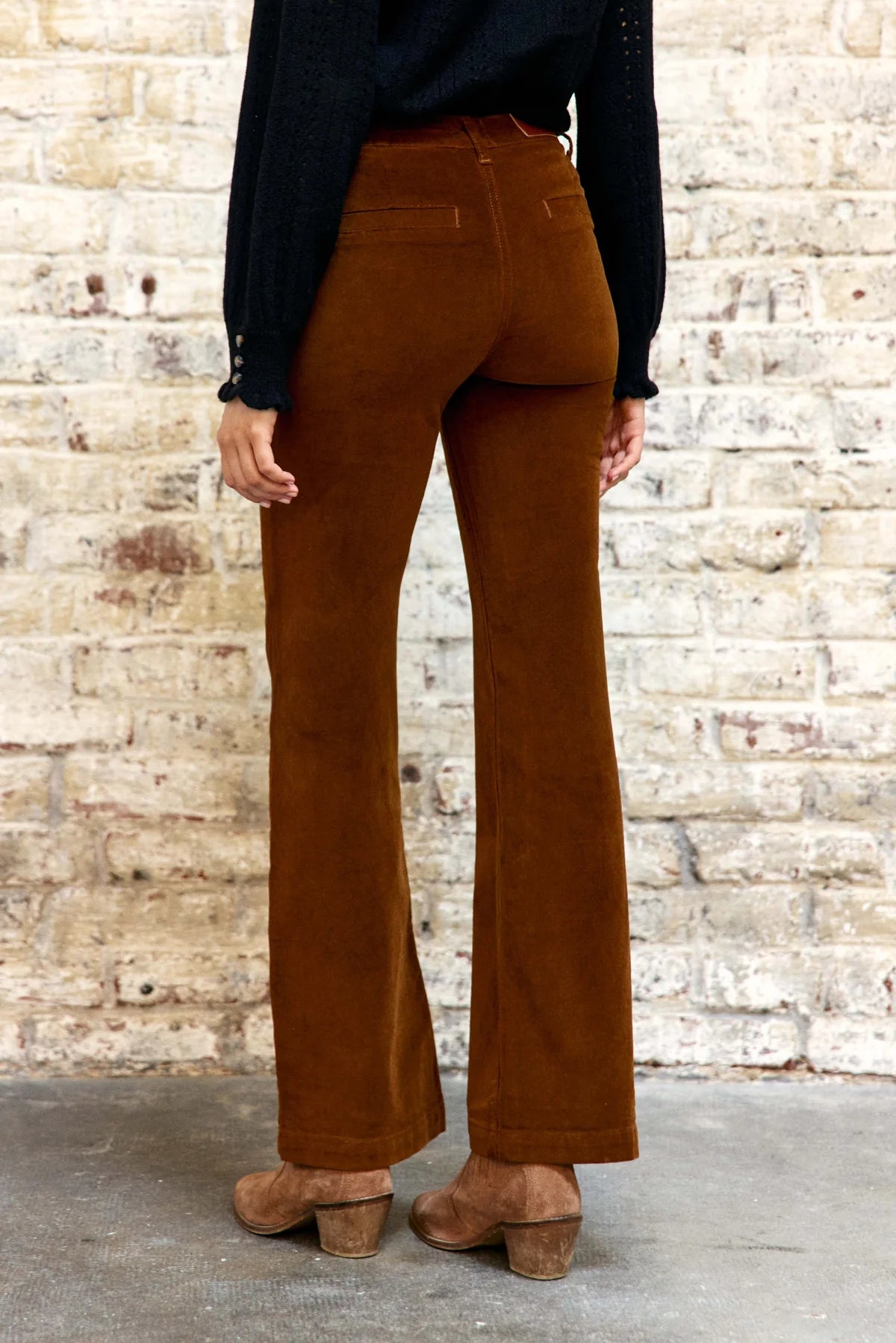 Pantalon Anatole Velours Camel