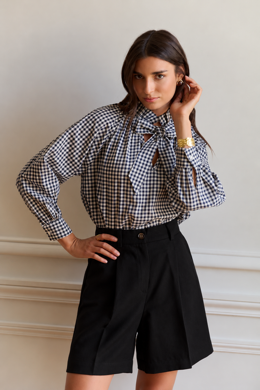 Black Gabin Bermuda Shorts