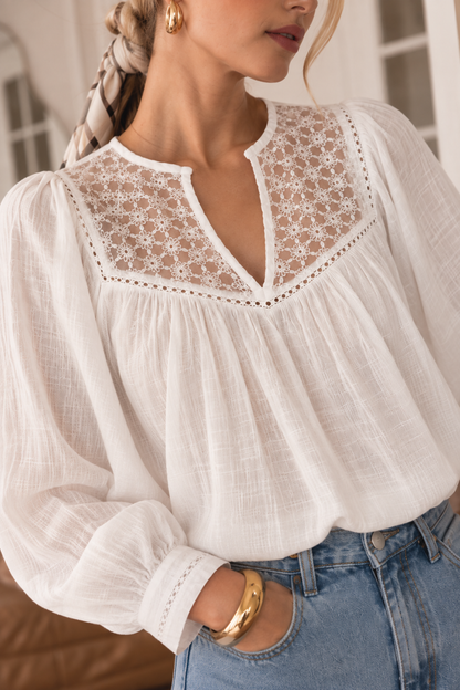 Blouse Carola Écru