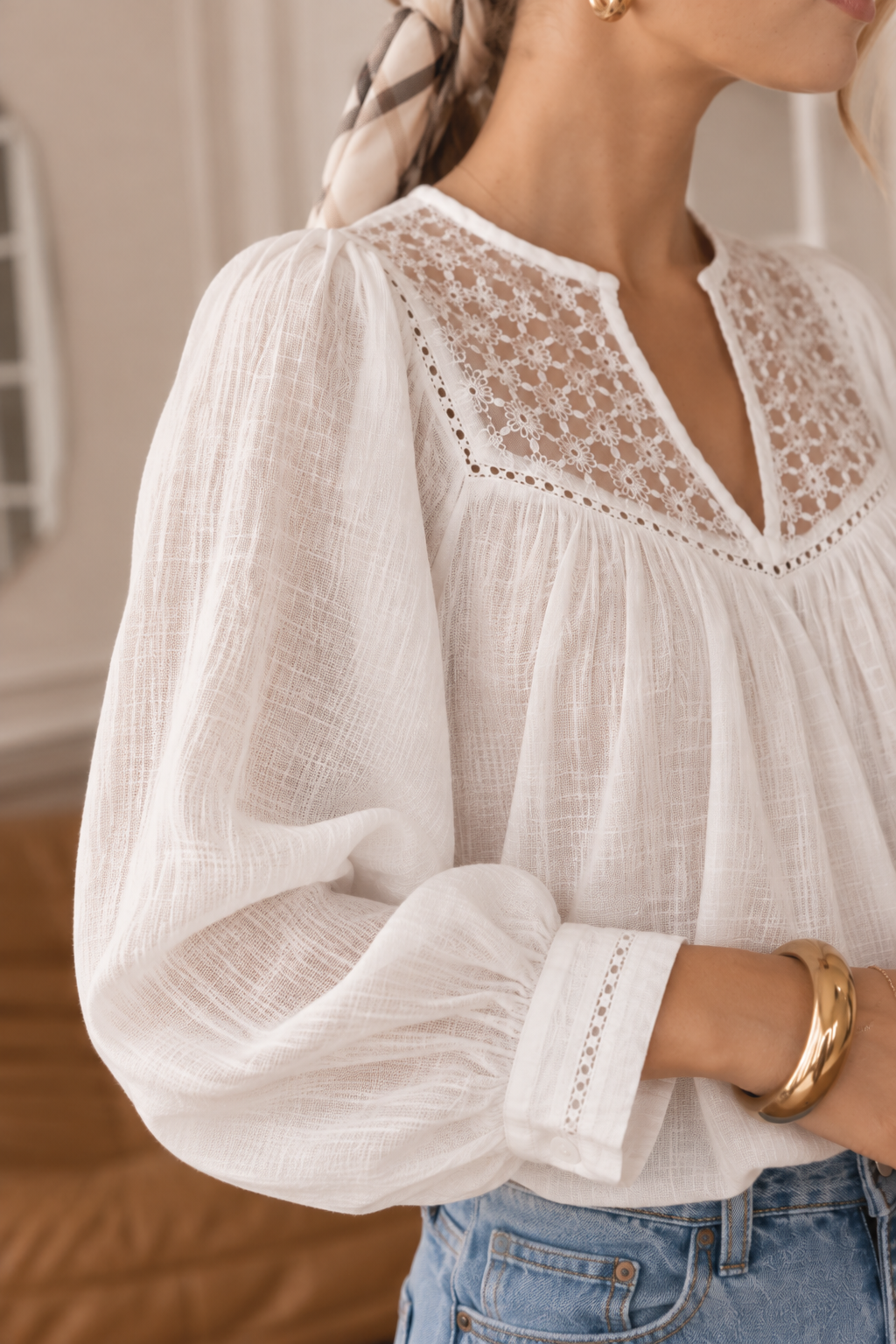 Blouse Carola Écru
