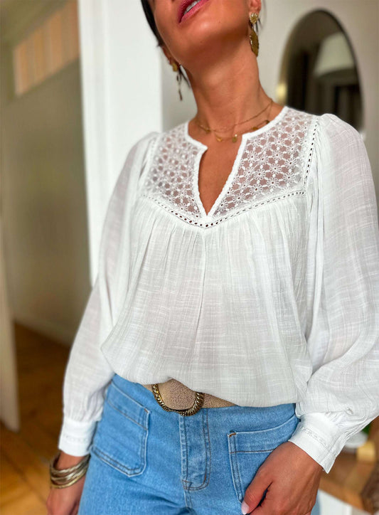 Blouse Carola Ecru