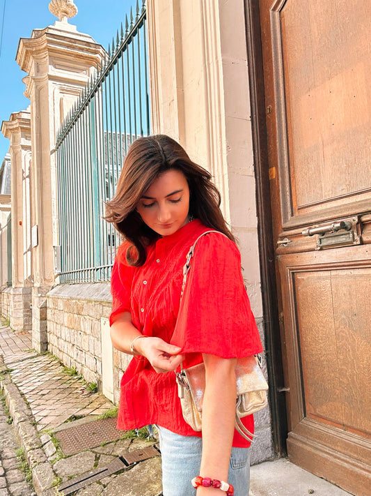 Blouse Clarysse Corail