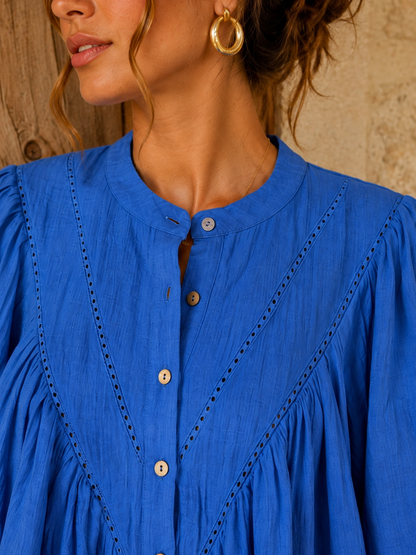 Blouse Clarysse Bleu