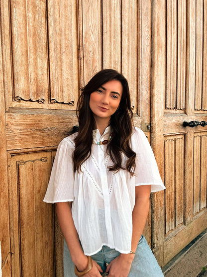 Clarysse Ecru Blouse