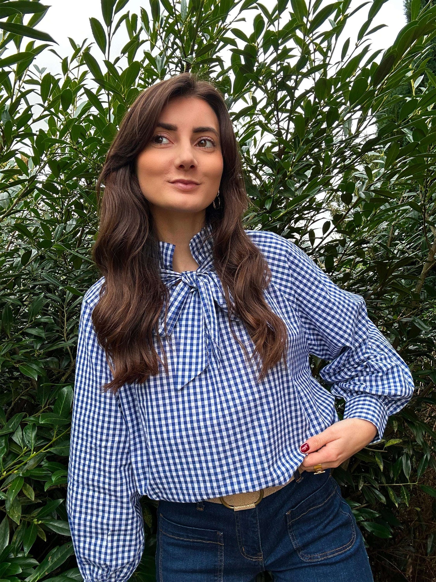 Vichy Jeanne Blouse