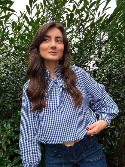 Vichy Jeanne Blouse