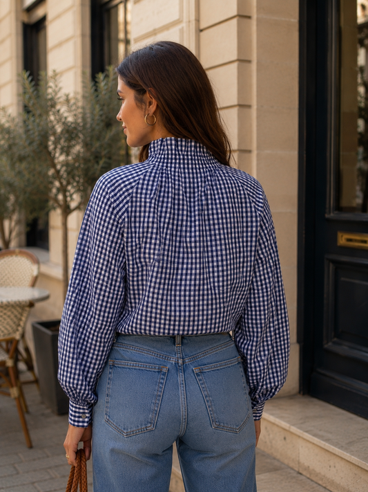 Blouse Jeanne Vichy