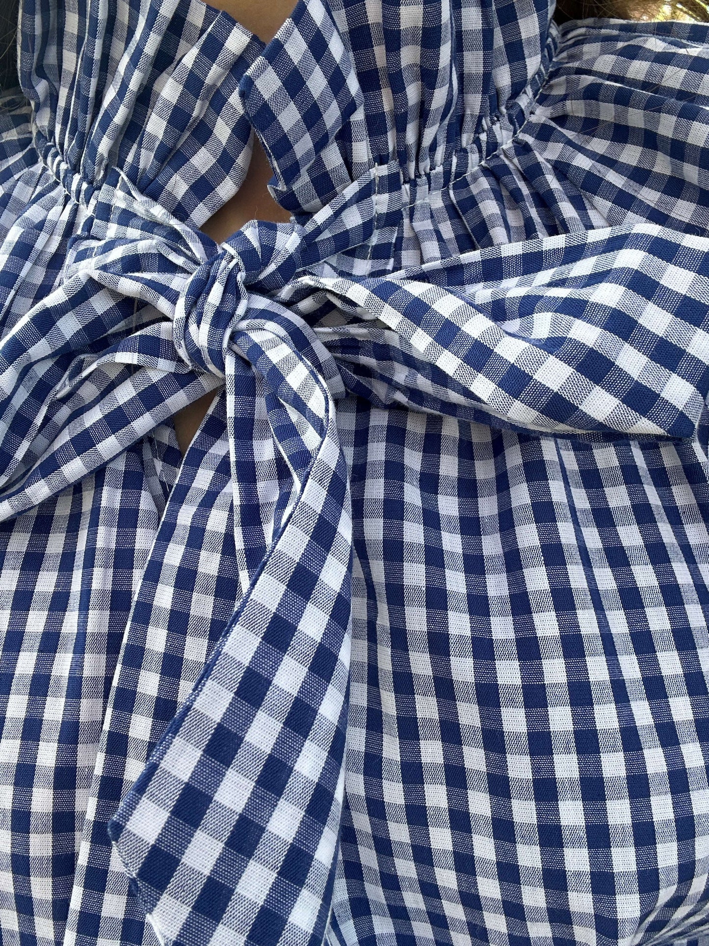 Vichy Jeanne Blouse