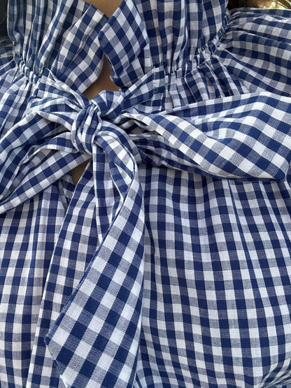 Vichy Jeanne Blouse