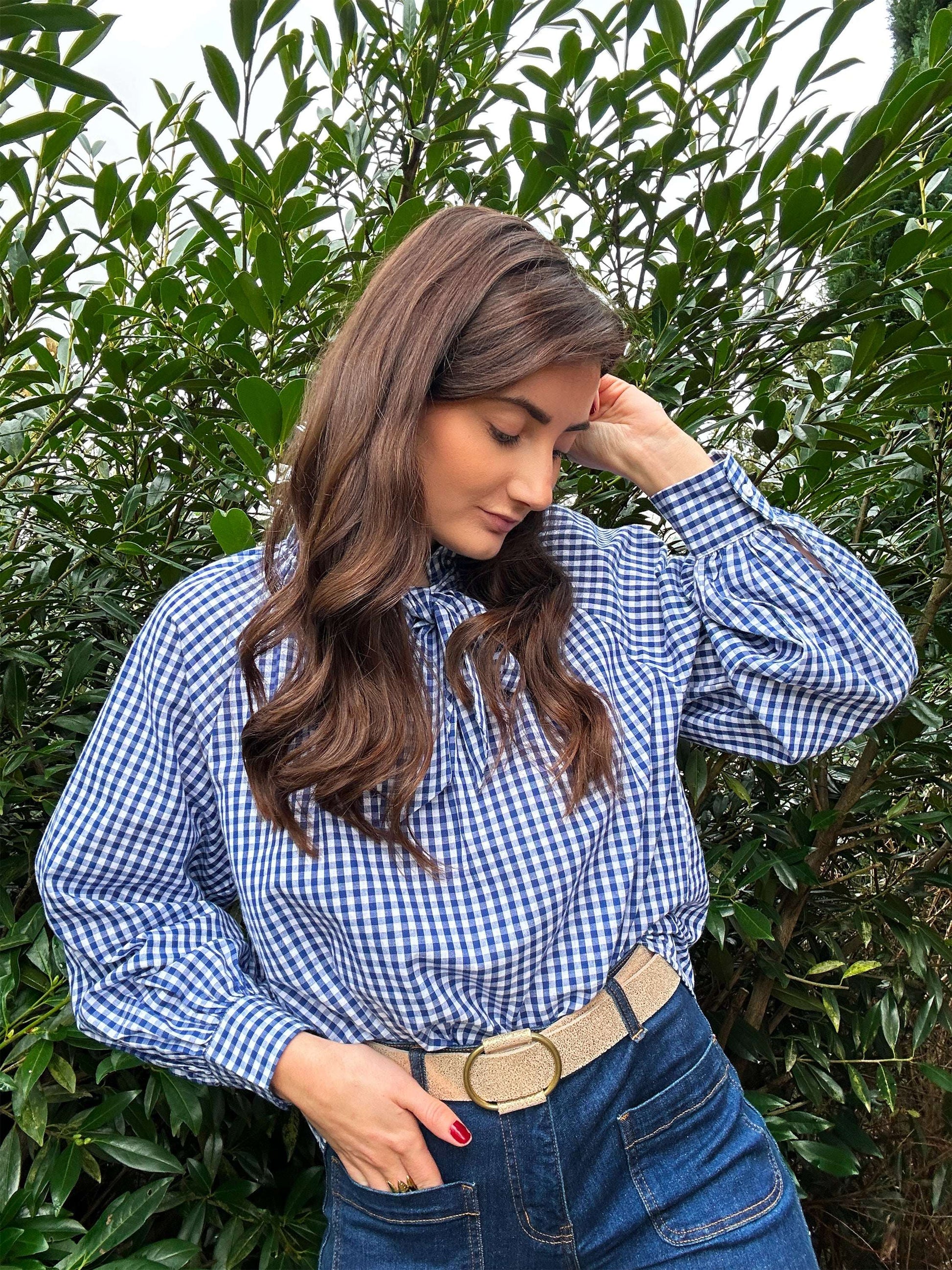 Vichy Jeanne Blouse