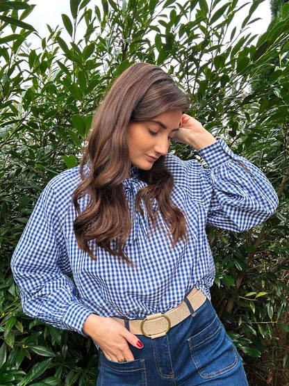 Vichy Jeanne Blouse