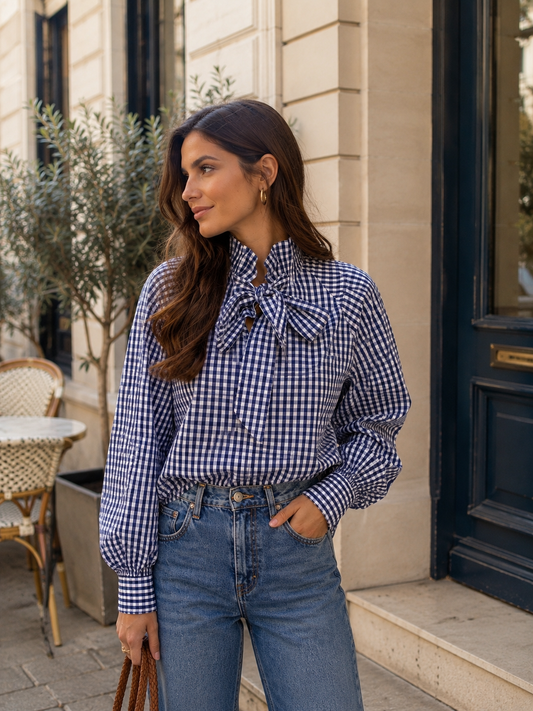 Blouse Jeanne Vichy