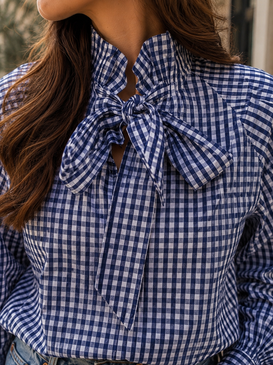 Blouse Jeanne Vichy