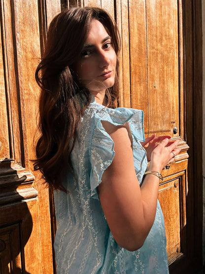 Blouse Lily Bleu Ciel