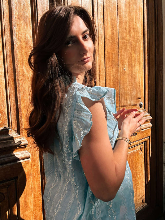 Blouse Lily Bleu Ciel