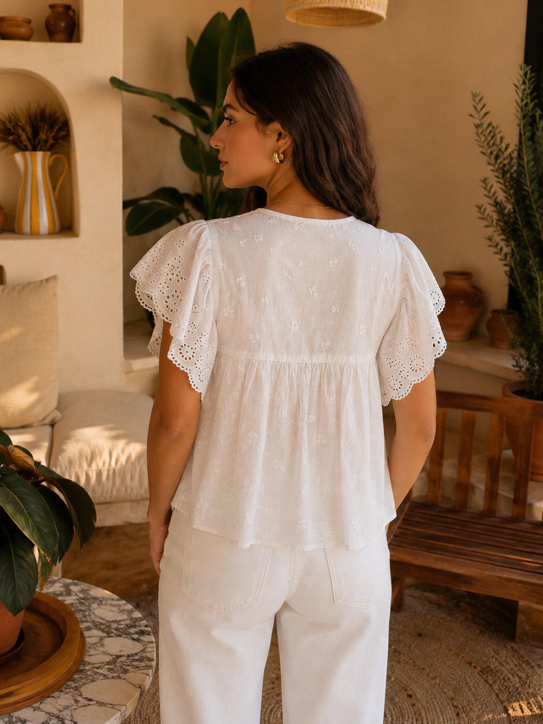 Blouse Lison Écru