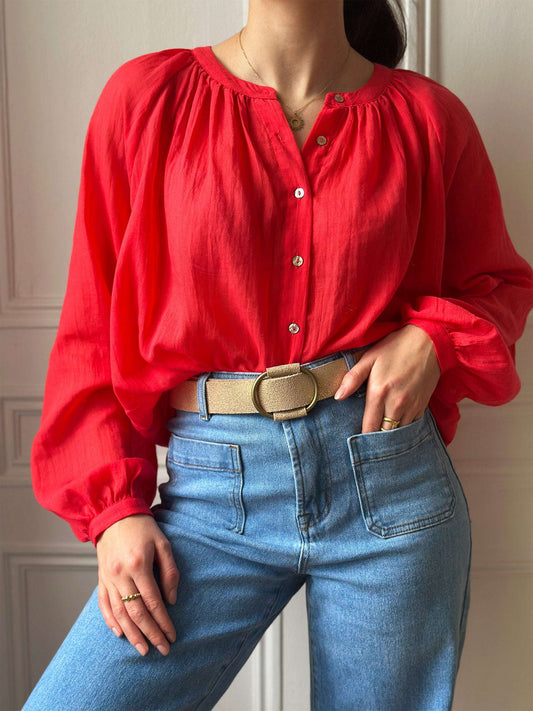 Blouse Lucile Corail