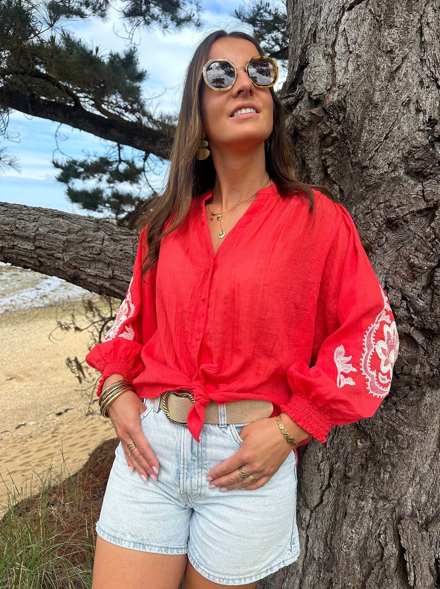 Blouse Marta Corail