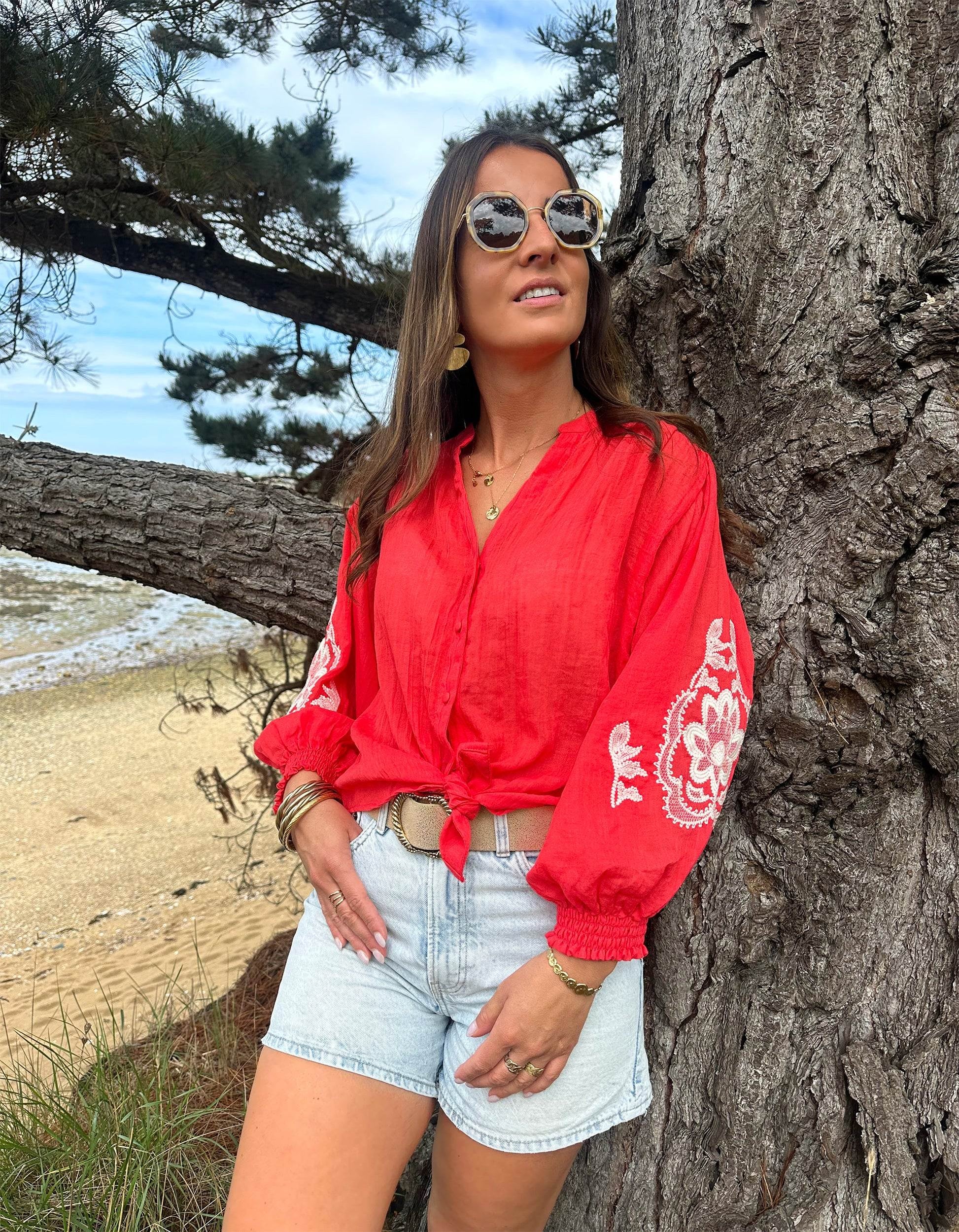 Blouse Marta Corail