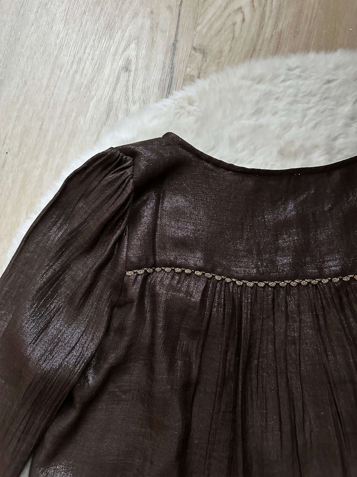 Blouse Mira Marron