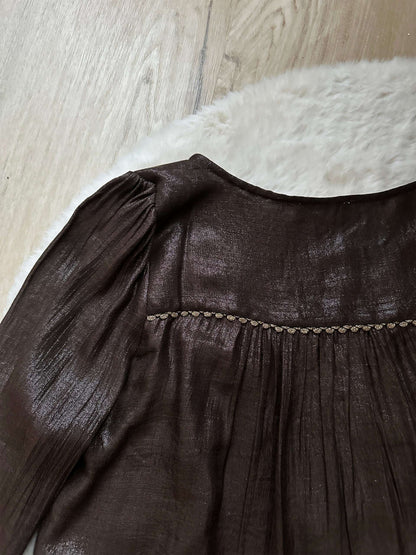 Blouse Mira Marron