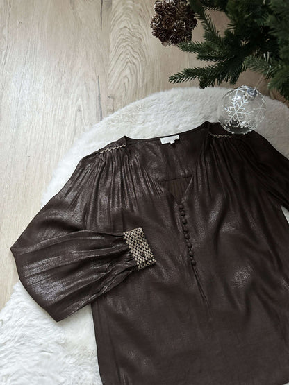 Blouse Mira Marron